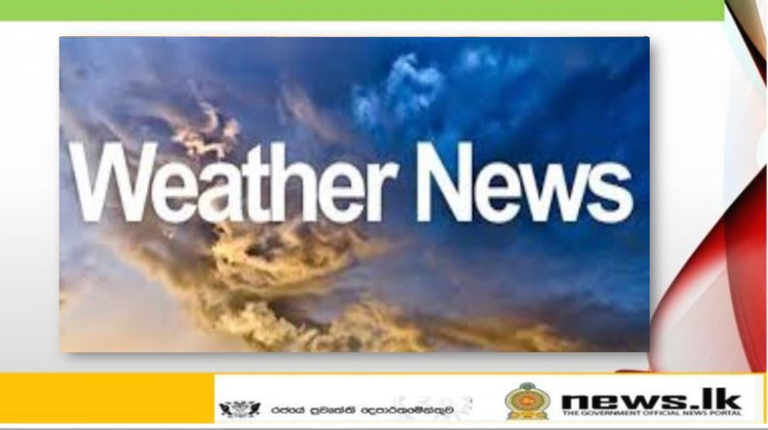 WEATHER FORECAST FOR 30 JANUARY 2022