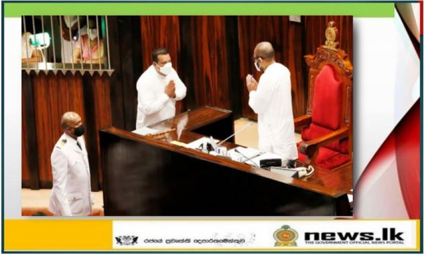 Wadduwage Manju Lalith Varna Kumara sworn in as a Member of Parliament