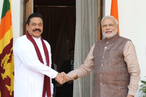 President Rajapaksa and Prime Minister Modi Meet in New Delhi