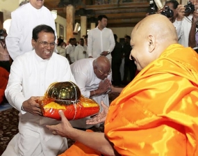 President Sirisena Visit Sri Dalada Maligawa