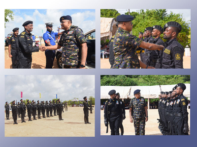 Thirty-two (32) RABS personnel awarded insignia on completion of training