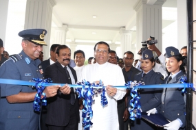 President declares open Air-Force Aquatic Sports Complex