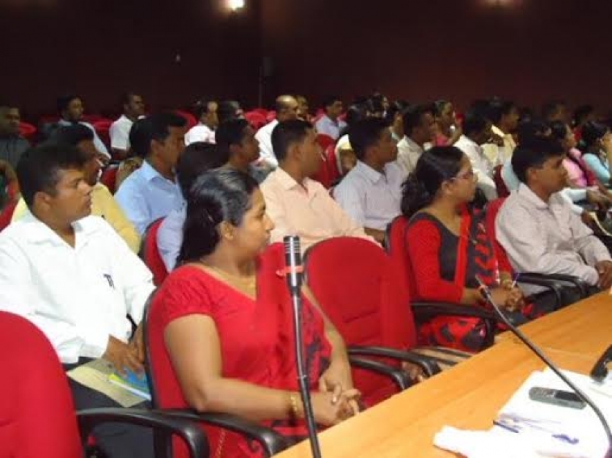 Workshop for Divi Neguma Development Officers in Trinco