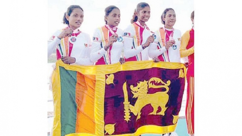 Women rowers win big for Sri Lanka’s maiden Silver