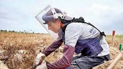 Germany grants4 Mn euros for  mine clearance
