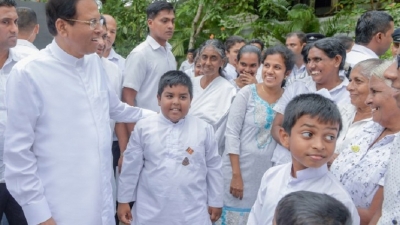 Sadaham Yathra  with President’s participation