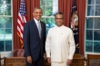 AMBASSADOR PRASAD KARIYAWASAM PRESENTS CREDENTIALS TO U.S. PRESIDENT