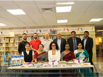 The Embassy of Sri Lanka in Jordan donates a collection of books