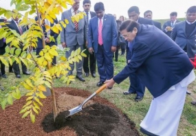 President visits National Arboretum in Canberra