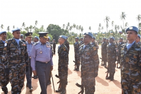 UNPK mission contingent passes out in Sri Lanka