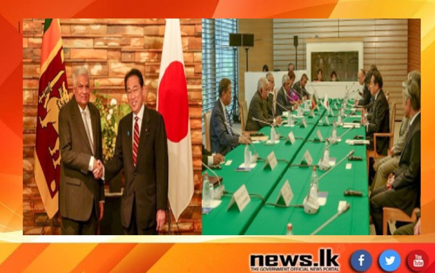 President meets Japanese Prime Minister