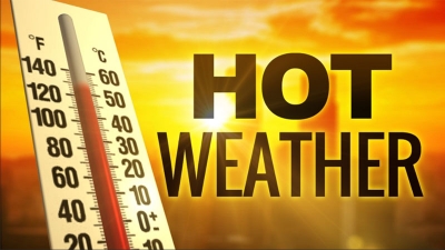 Heat weather warning revised for fourteen districts