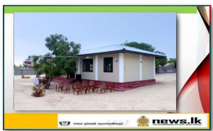 Navy-constructed multipurpose building declared open in Jaffna