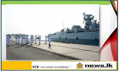 BNS ‘PROTTASHA’ arrives in Trincomalee