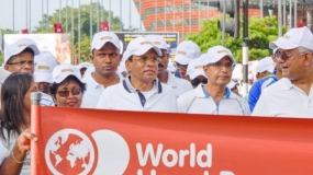 President joins in World Heart Day Walk