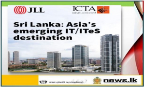 ICT industry in Sri Lanka expected to generate USD 1.8 billion revenue by 2022: JLL- ICTA Report