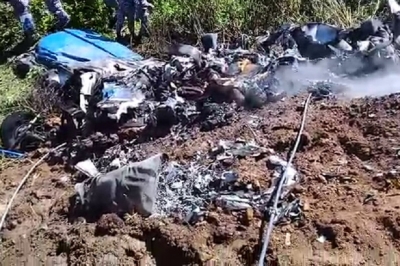 Four air force personnel killed in aircraft crash at Haputale